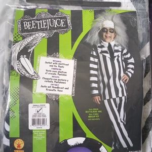 Kids Beetlejuice costume size Small